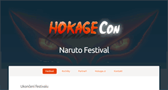 Desktop Screenshot of hokagecon.cz